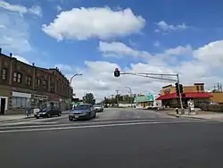 Intersection in North Point, September 2012