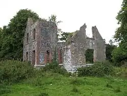 Victorian ruins of Synge's Lodge, Dysert