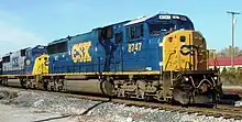 EMD SD60I, CSX Transportation; Plymouth Michigan