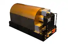 Passive hydrogen maser used as a clock in Galileo satellite navigation system.