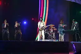 The KMG's performing "Love Power" in Helsinki (2007)