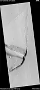 Streamlined feature, as seen by HiRISE under HiWish program