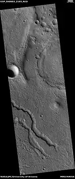 Channels, as seen by HiRISE under HiWish program