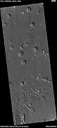 Cones, as seen by HiRISE under HiWish