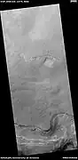 Wide view of layers, as seen by HiRISE under HiWish program