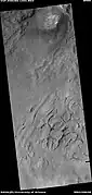 Hollows, as seen by HiRISE under HiWish program