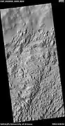 Wide view of layers, as seen by HiRISE under HiWish program