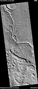 Channel,as seen by HiRISE under HiWish program