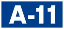 Autovía A-11 shield}}