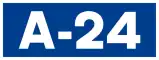 Autovía A-24 shield}}