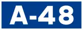 Autovía A-48 shield}}