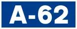 Autovía A-62 shield}}