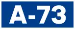 Autovía A-73 shield}}