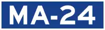 Autovía MA-24 shield}}