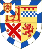 Arms of the Earl Castle Stewart