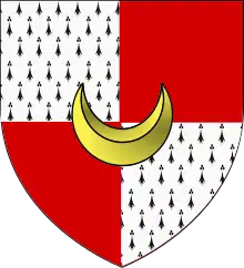 Coat of Arms of the Earls of Harrington