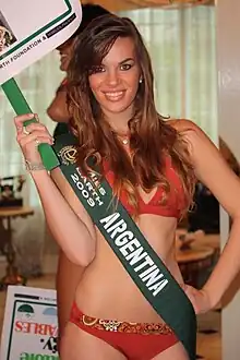 Gisela Menossi  Miss Argentina