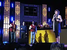 Image 3Kathy Young with the Earth Angels performing Kathy's hit "A Thousand Stars" during the festival of this genre celebrated at the Benedum Center for the Performing Arts in Pittsburgh, Pennsylvania, in May 2010 (from Doo-wop)