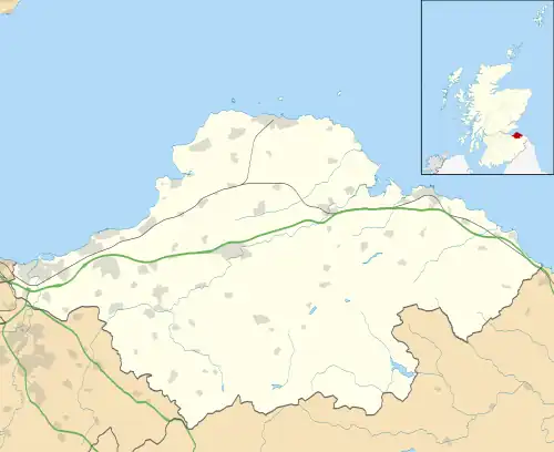 Bolton is located in East Lothian