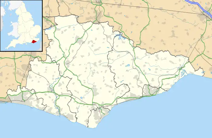 Seaford is located in East Sussex