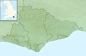 Ditchling Beacon is located in East Sussex