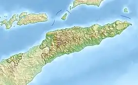 Ombai Strait is located in East Timor