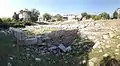 Ruins of the stone walls and the watch towers