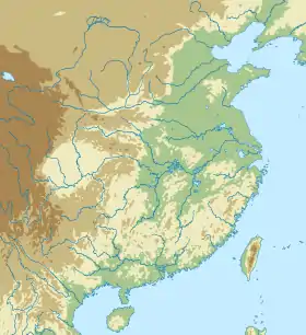 Lianyungang is located in Eastern China