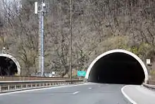 Echemishka Tunnel on A-2 Hemus Motorway, Bulgaria