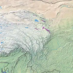 Ecoregion territory (shown in purple)