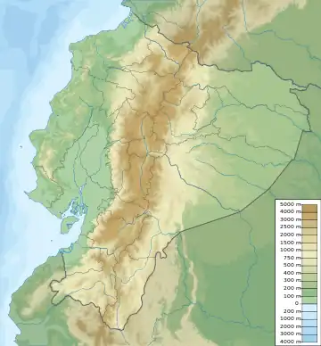 2023 Guayas earthquake is located in Ecuador