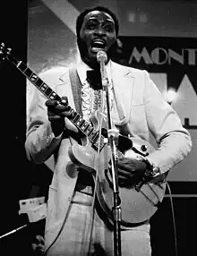 Image 28Eddie Clearwater in Montreux, 1978 (from List of blues musicians)