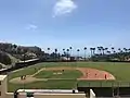 Eddy D. Field Stadium with a view of the Pacific Ocean