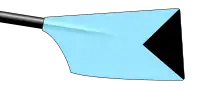 Image showing the rowing club's blade colours