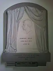 Memorial to Edmund Kean