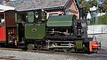 Edward Thomas at Tywyn Wharf