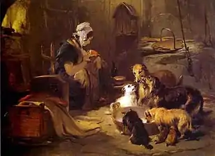 A Highland Breakfast, 1834