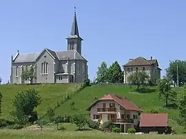 The church in Chavanod