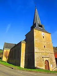 The church in Allondrelle