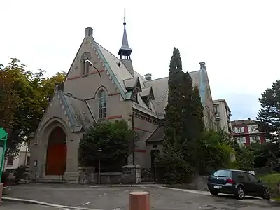 Scots Kirk, Avenue de Rumine 26, Lausanne, Switzerland (1879)