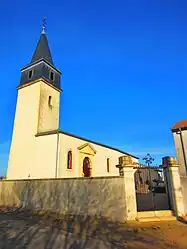 The church in Lanhères