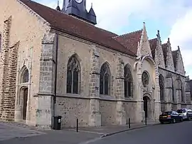 The church in La Bazoche-Gouet