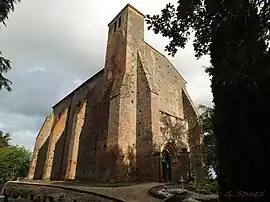 The church in Saint-Christaud