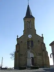 The church in Vitry-en-Charollais