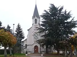 The church in Bagneux