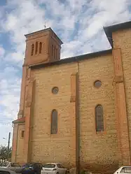 The church in Beaumont-sur-Lèze