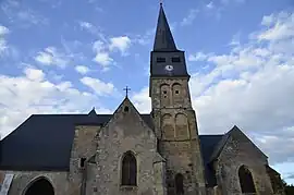 The church in Charenton-du-Cher