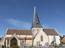 The church in Norrey-en-Auge