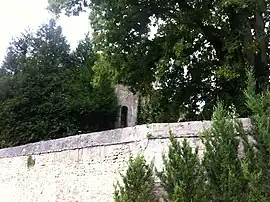 The ruins of the church of Saint-Hilaire