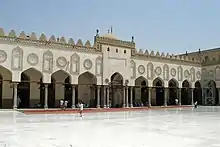 Image 4Al-Azhar Mosque in Cairo, built by the Fatimids between 970 and 972 (from Fatimid Caliphate)